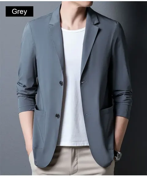 Casual Single-breasted Blazer style reference