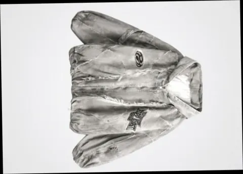 Silver-tone Graphic Hoodie style reference