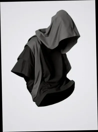 Black Short-sleeve Hooded Top style reference